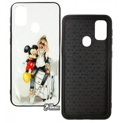 Чехол для Samsung M215 / M307 Galaxy M21 / M30s (2019), Ladies Mikey Prism, пластик-силикон