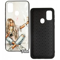 Чохол для Samsung M215 / M307 Galaxy M21 / M30s (2019), Ladies Selfie Prism, пластик-силікон Чохол для Samsung M215 / M307 Galaxy M21 / M30s (2019), Ladies Selfie Prism, пластик-силікон