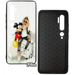 Чехол для Xiaomi Mi Note 10, Ladies Mickey Prism, пластик-силикон Чехол для Xiaomi Mi Note 10, Ladies Mickey Prism, пластик-силикон