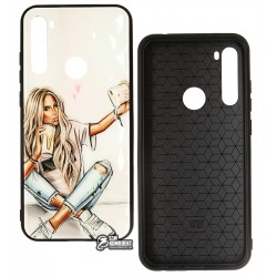 Чехол для Xiaomi Redmi Note 8t, Ladies Selfie Prism, пластик-силикон