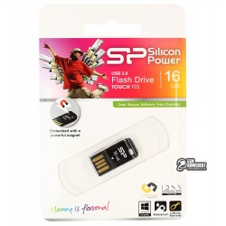 Флешка 16 Gb Silicon Power Touch T02 Black