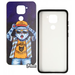 Чохол для Xiaomi Redmi Note 9, Beauty аrt, силіконовий, Кот