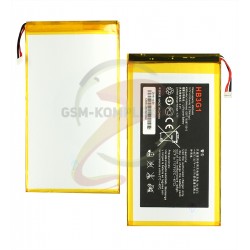 Аккумулятор HB3G1 для Huawei MediaPad (S7-301u), Li-Polymer, 4,2 B, 4100 мАч Аккумулятор HB3G1 для Huawei MediaPad (S7-301u), Li-Polymer, 4,2 B, 4100 мАч