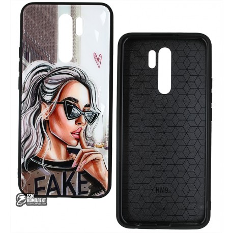 Чехол для Xiaomi Redmi 9, Ladies Fake Prism, пластик-силикон Чехол для Xiaomi Redmi 9, Ladies Fake Prism, пластик-силикон