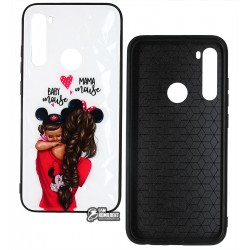 Чехол для Xiaomi Redmi Note 8, Ladies Mama mouse, пластик-силикон