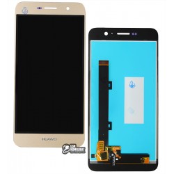 Дисплей Huawei Enjoy 5, Y6 Pro, золотистий, з тачскріном, grade B, High Copy, TIT-AL00 / TIT-U02 Дисплей Huawei Enjoy 5, Y6 Pro, золотистий, з тачскріном, grade B, High Copy, TIT-AL00 / TIT-U02