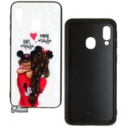 Чехол для Samsung A405 Galaxy A40 (2019), Ladies Mama mouse, пластик-силикон