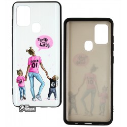 Чехол для Samsung A217 Galaxy A21s (2020), Ladies Mom Life, пластик-силикон Чехол для Samsung A217 Galaxy A21s (2020), Ladies Mom Life, пластик-силикон