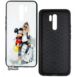 Чехол для Xiaomi Redmi 9, Ladies Mickey Prism, пластик-силикон