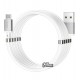 Кабель Micro-USB - USB, Hoco U91 Magic Magnetic, 1 метр, 3A, белый