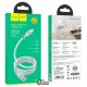 Кабель Micro-USB - USB, Hoco U91 Magic Magnetic, 1 метр, 3A, белый