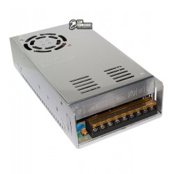Блок живлення S-480-12, 12V 40A, стабілізований імпульсний адаптер, металевий корпус