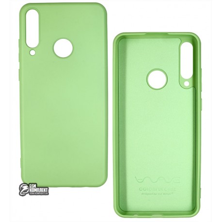 Чехол для Huawei Y6p, WAVE Colorful Case, силикон, mint gum Чехол для Huawei Y6p, WAVE Colorful Case, силикон, mint gum
