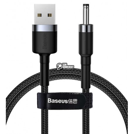 Кабель штекер 3.5мм - USB, Baseus Cafule Cable USB to DC 3.5мм, 2A, 1 метр