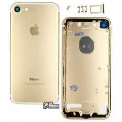 Корпус для Apple iPhone 7, золотистый Корпус для Apple iPhone 7, золотистый