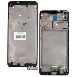 Рамка крепления дисплея для Samsung A217 Galaxy A21s, черная