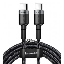 КабельType-C - Type-C, Baseus Cafule PD2.0 100W flash charging (20V 5A), 2 метра