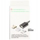 Кабель Micro-USB+Lightning+Type-C - USB, 3 в1, Metal Magnetic, магнитный, 1 метр, 2A, черный