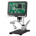 Мікроскоп Andonstar AD206, USB / с дисплеєм, 2,0 Мп, верхнє освітлення, плавне регулювання кратності, до 200X