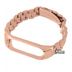Браслет для Xiaomi Mi Band 5, bead design, rose gold Браслет для Xiaomi Mi Band 5, bead design, rose gold