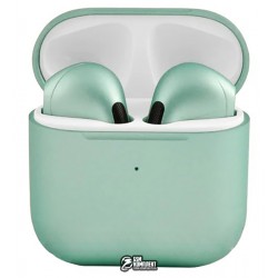 Наушники беспроводные Apple AirPods Pro 4 mini copy, bluetooth, asparagus