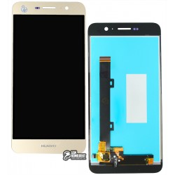Дисплей Huawei Enjoy 5, Y6 Pro, золотистий, з тачскріном, grade B, High Copy, TIT-AL00 / TIT-U02 Дисплей Huawei Enjoy 5, Y6 Pro, золотистий, з тачскріном, grade B, High Copy, TIT-AL00 / TIT-U02