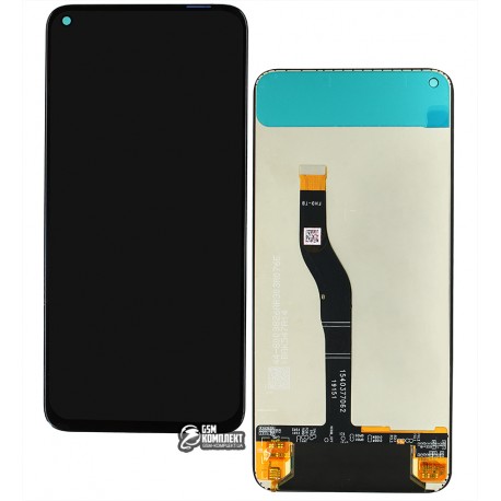 Дисплей Huawei Honor View 20 (V20), черный, с тачскрином, High Copy