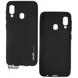 Чехол для Samsung A202 Galaxy A20e, Smtt, силиконовый, черный