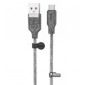 Кабель Micro-USB - USB, Hoco U73 Star galaxy silicone, 1,2м, до 2,4А