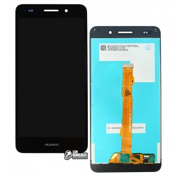Дисплей Huawei Y6 II, чорний, з тачскріном, grade B, копія, CAM-L21 Дисплей Huawei Y6 II, чорний, з тачскріном, grade B, копія, CAM-L21