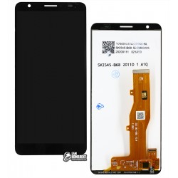 Дисплей для ZTE Blade A3 (2020), черный, с сенсорным экраном (дисплейный модуль)