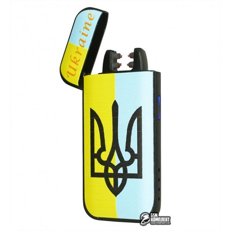 Зажигалка USB HL-115, электроимпульсная, Украина