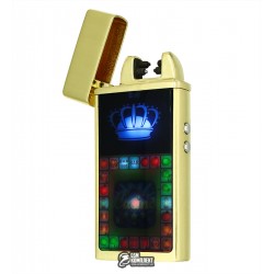Запальничка USB HL-53, електроімпульсна, Casino