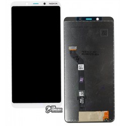 Дисплей для Nokia 3.1 Plus Dual Sim, TA-1104, ,белый, с сенсорным экраном, High Copy Дисплей для Nokia 3.1 Plus Dual Sim, TA-1104, ,белый, с сенсорным экраном, High Copy