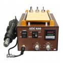 Термоповітряна паяльна станція AIDA 929D зі вбудованим вакуумним сепаратором 9 , фен з аналогової регулюванням