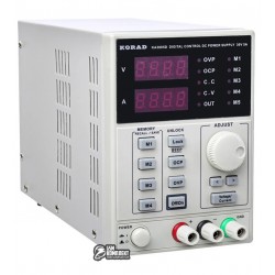 Лабораторний блок живлення Korad KA3005D, програмований, 30V 5A, з цифровою індикацією Лабораторний блок живлення Korad KA3005D, програмований, 30V 5A, з цифровою індикацією