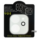 Защитное стекло на камеру для iPhone 11, 2,5D, Full Glue, прозрачное