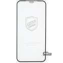 Защитное стекло для iPhone 12. iPhone 12 Pro, 2.5D, Full Glue, черное