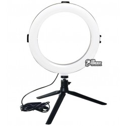 Кільцева світлодіодна лампа LED лампа 8 "для Селфі з триногою