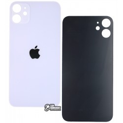 Задняя панель корпуса Apple iPhone 11, синий, без снятия рамки камеры, big hole Задняя панель корпуса Apple iPhone 11, синий, без снятия рамки камеры, big hole
