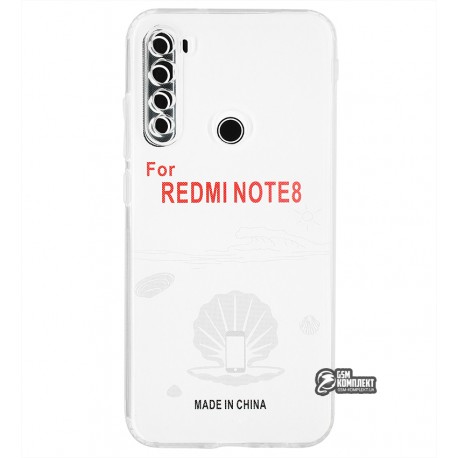 Чехол для Xiaomi Redmi Note 8, KST, силикон, прозрачный
