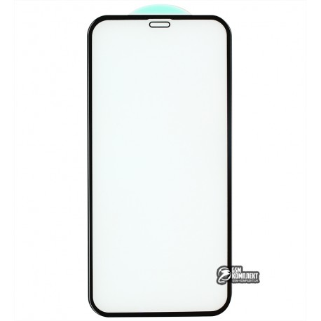 Загартоване захисне скло для iPhone 12 mini, 3D, 4D ARC, чорне