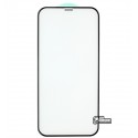 Защитное стекло для iPhone 12 Pro Max, 3D, 4D ARC, черное