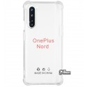 Чехол для OnePlus Nord, WXD, силиконовый, прозрачный