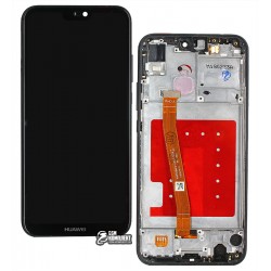Дисплей для Huawei P20 Lite, чорний, з тачскріном, з рамкою, High quality, ANE-L21 / ANE-LX1 Дисплей для Huawei P20 Lite, чорний, з тачскріном, з рамкою, High quality, ANE-L21 / ANE-LX1
