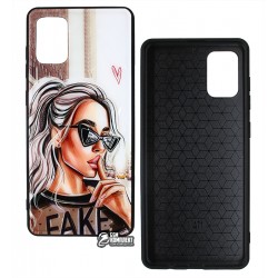 Чехол для Samsung A715 Galaxy A71 (2020), Ladies Mikey Prism, пластик-силикон