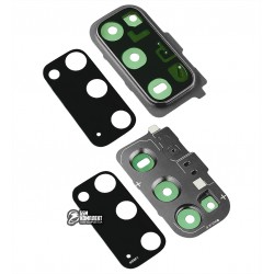 Скло камери Samsung G980 Galaxy S20, сірий колір