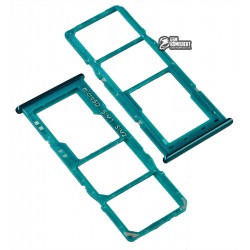 Держатель SIM-карты для Samsung A507F/DS Galaxy A50s, зеленый