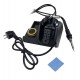 Паяльник WEP 926 LED-IV с блоком управления, цифровая индикация, лупа, подсветка, держатели плат и припоя, жало 900M