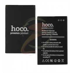 Акумулятор Hoco BL-4UL для Nokia 225 Dual Sim (RM-1011, RM-1043), Li-ion, 3,7 В, 1200 мАч Акумулятор Hoco BL-4UL для Nokia 225 Dual Sim (RM-1011, RM-1043), Li-ion, 3,7 В, 1200 мАч